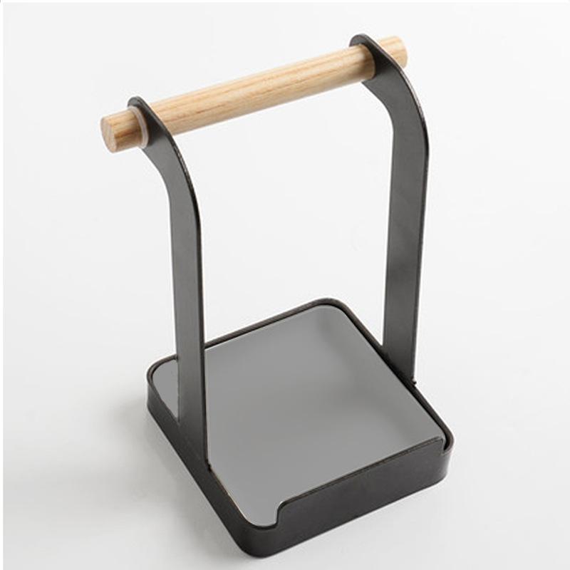 Pot Cover Rack Spoon Holder Stand Kitchen Organizer Pot Lid Shelf Multi-function Spatula Ladle Holder Tableware Storage Rack