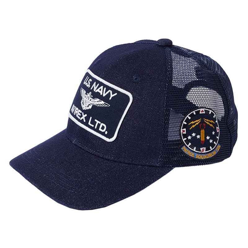 

Avirex Navy Mesh Military 80497000 Men s U.S. Cap, Style, Navy,