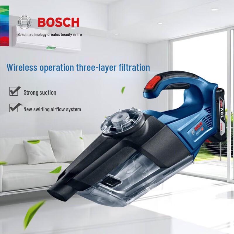 BOSCH GAS18V-1 Cordless Portable Handheld Vacuum Cleaner CN plug (adapter included)