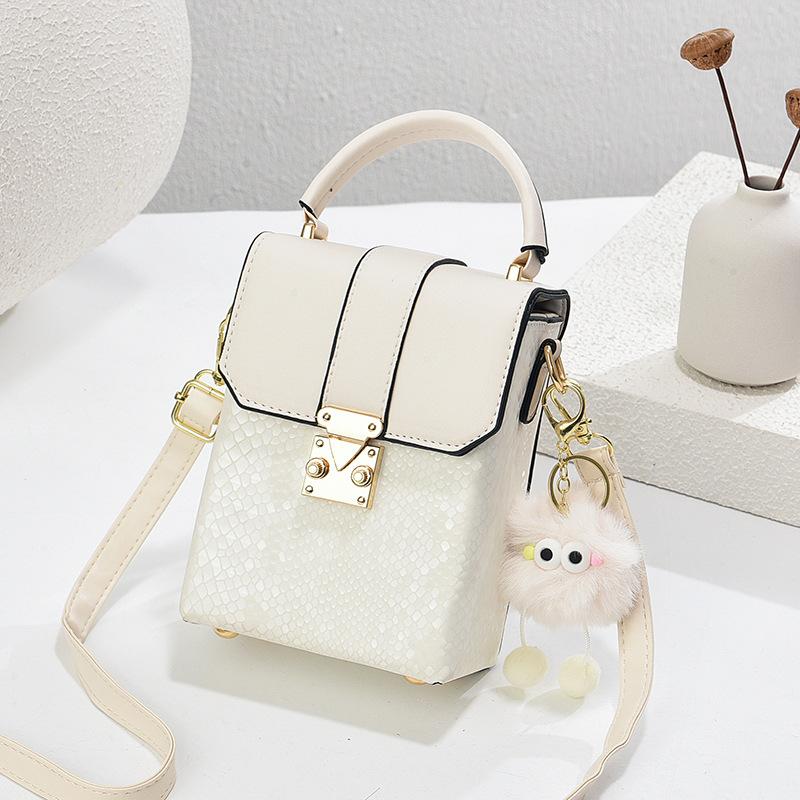 Mini Bag Women's 2025 New Summer Women's Fashion One Shoulder Crossbody Foreign Style Simple and Versatile Mobile Phone Bag