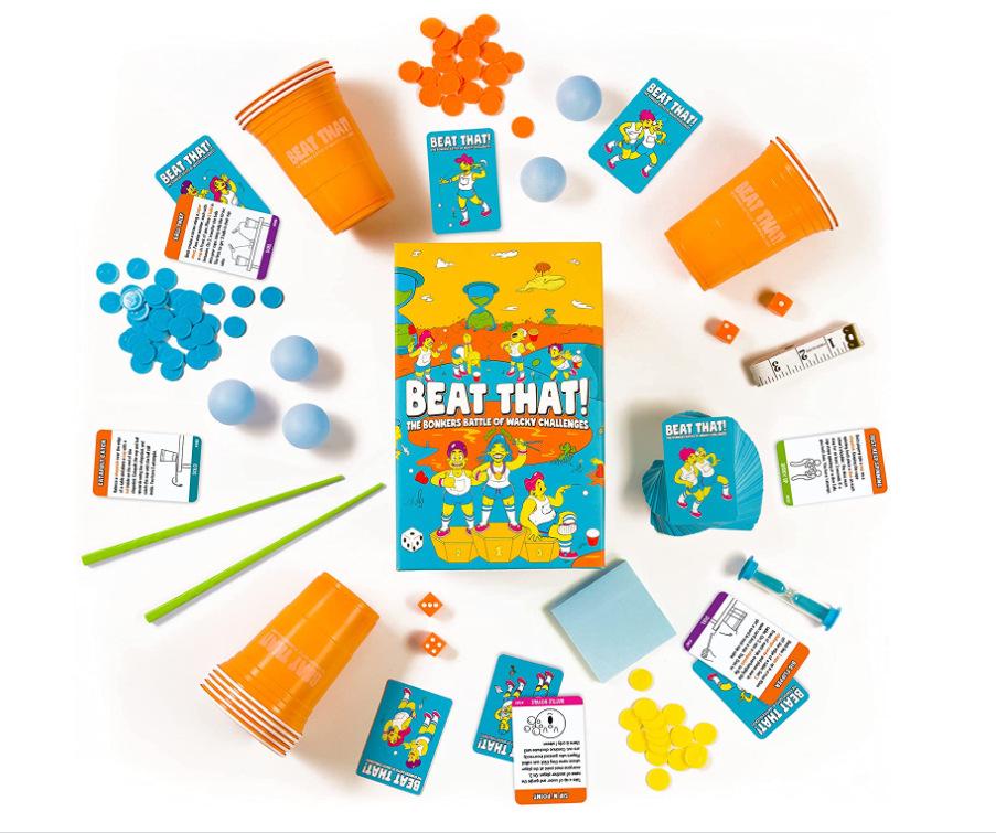 English Virus Infection Card Game: Family & Kids Interactive Toy