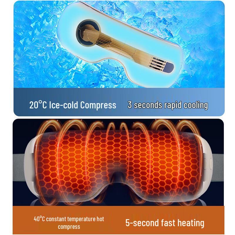 HEZHENG Foldable Smart Eye Massager CN plug (adapter included)