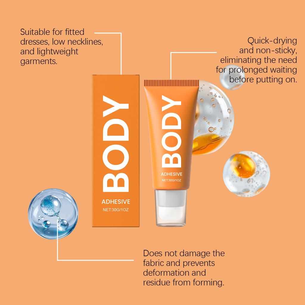 The Body Anti-glare Gel Is Mild And Its Ingredients Do Not Irritate The Skin. The Body Gel Is Suitable For Deep V-necks And Exposed Shoulders,30ml
