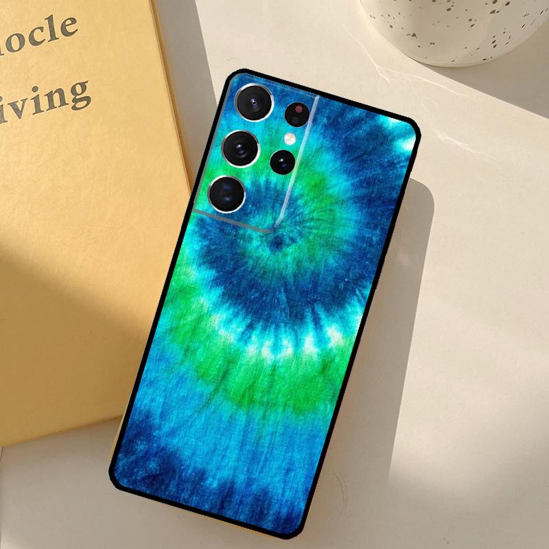 Rainbow Spiral Tie Dye Phone Case For Samsung Galaxy S25 Ultra S20 S21 S22 S23 S24 Plus S9 S10 S25 FE Cover Shell