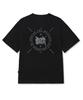BROWNBREATH Stamp Mesh Tag Tee - Black