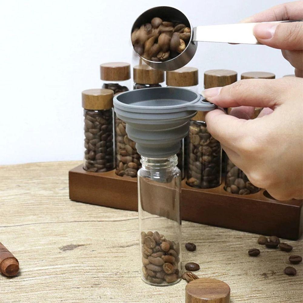 With Breathable Lid Coffee Beans Storage Container Portable Tea Tube Bottle Tea