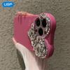 Luxury rhinestone love 14 Apple 16promax mobile phone case all-inclusive iPhone15 soft 13 anti-drop 12 new 11
