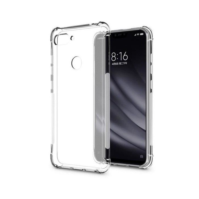Transparente Silikonhülle - Xiaomi - MI8 Lite - Stoßfest - Flexibel - Kratzfest
