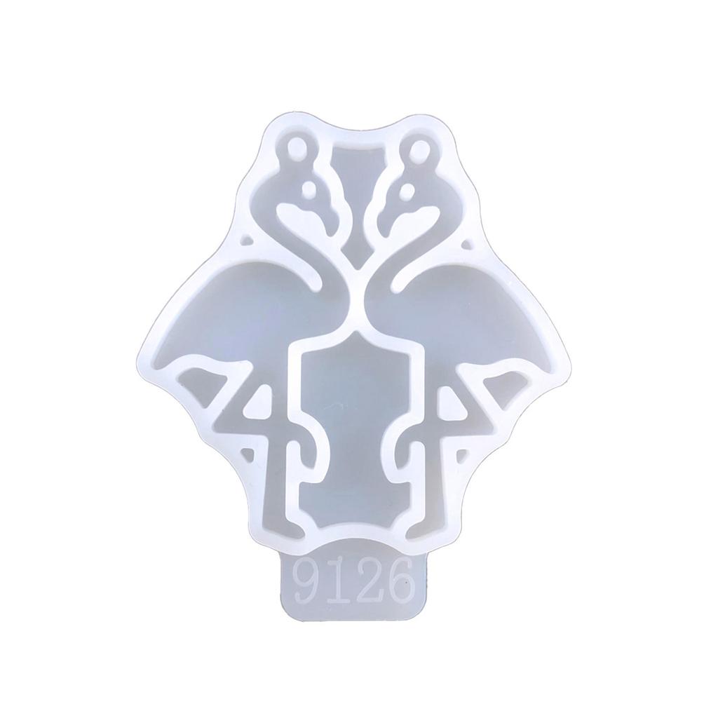 30 Styles Combined Earring Combination Ornament Molds Epoxy Jewelry Mold Resin Casting Pendant Mold Suitable for Diy