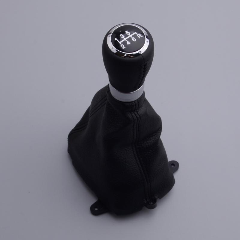6 Speed Gear Shift Stick Gaiter Boot Dust Proof Cover With Knob Fit For Honda Accord MK8 2008-2012 2013 2014