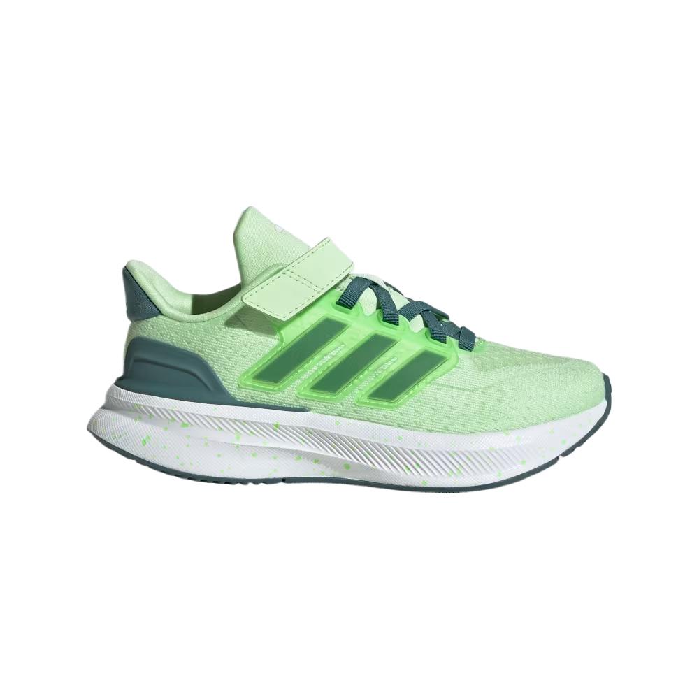 Adidas Ultrarun 5 Lightweight Comfortable Casual Soft Low-Top Kids Running Shoes Kids sneaker Green White JQ3069
