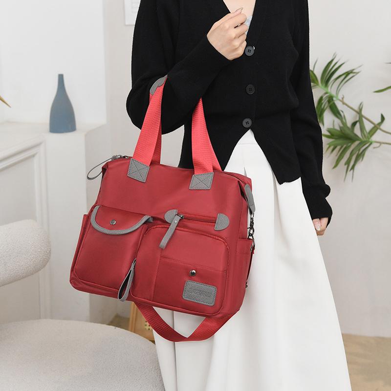 Neue Damen-Tragetasche Fashi Nyl Wasserdicht Lässige Umhängetasche Wickeltasche Große Kapazität Umhängetaschen