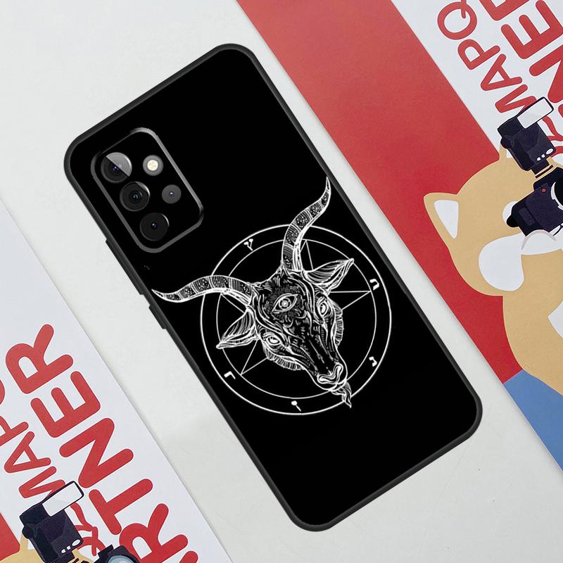Hexerei Okkultes Pentagramm Hülle Für Samsung Galaxy A06 A16 A36 A56 A55 A35 A33 A53 A13 A23 A17 A54 A34 A14 A52 A32 A15