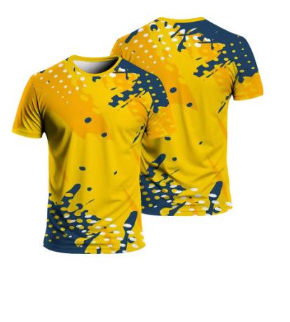 Fashion Women's T-Shirt Summer Fashion Sports Fast Drying Men and Women's Comfortable Outdoor Daily Casual Round Neck Short Sleeve T-Shirt Sports O