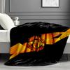 Manchester United F.C Print Blanket - Soft & Comfortable, for Bedroom, Travel, Sofa, Home Decoration - Birthday Christmas Gift for Friend