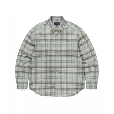 Flanell Karoshirt Salbei
