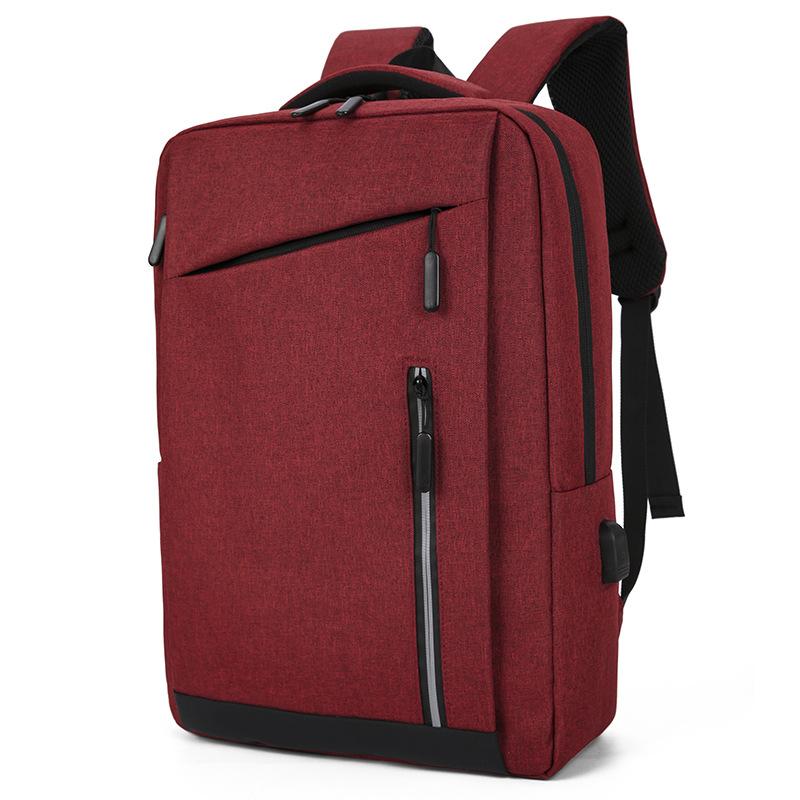 New backpack business commuter computer bag multi-function USB charging backpack large capacity schoolbag male and middle school students