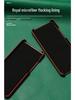Genuine leather protective cover for Honor X20/X20SE/X10Max with cowhide litchi pattern.
