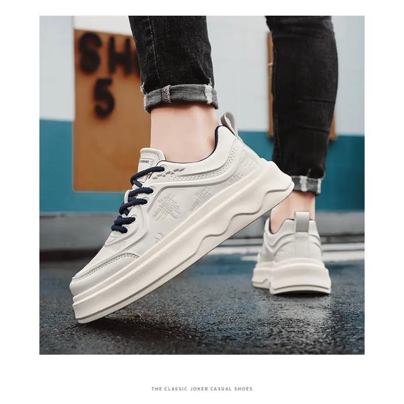 Men's Casual Fashion Board Shoes Four Seasons New Comfortable Soft Sole Anti Slip Wear-resistant Commuting Outdoor Casual Shoes