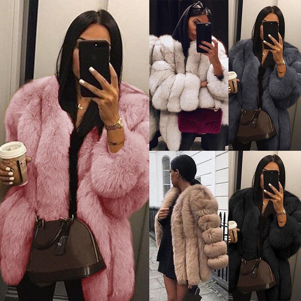 Kuschelige Teddybär Flauschjacke für Damen mit weichem Kunstfell und warmem Winterkomfort