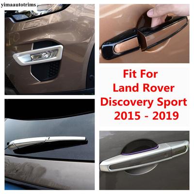 Chrom Front Nebelscheinwerfer Lampenrahmen / Scheibenwischer / Türgriff Abdeckung Zierleisten Zubehör für Land Rover Discovery Sport 2015 -