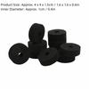 20PCS Felt Felt Washer Pads Black And Grey Drum Set Accessory Cymbal Felt Washer  For Drummers