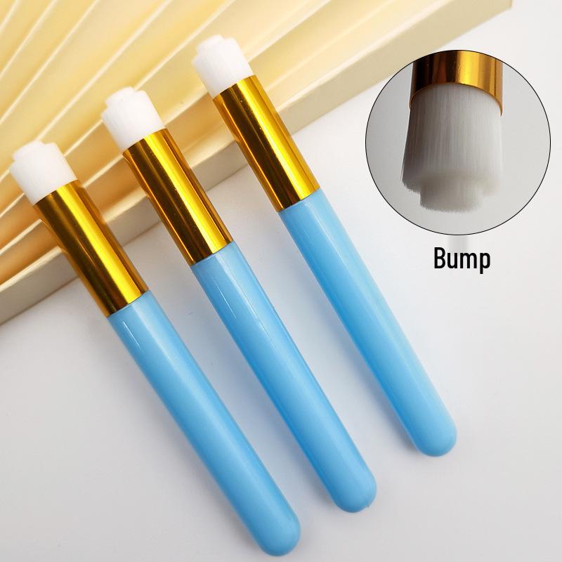 Angled Nose Shadow & Eyelash Cleaning Brush - Blackhead Remover, Makeup & Beauty Tool