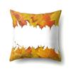 Maple Leaf Pillowcase Cartoon  Lumbar Pillow Sofa   Cushion