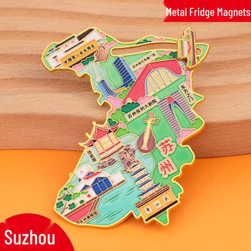 Quanzhou City Metal Refrigerator Magnets: Creative Cultural Souvenirs 2025