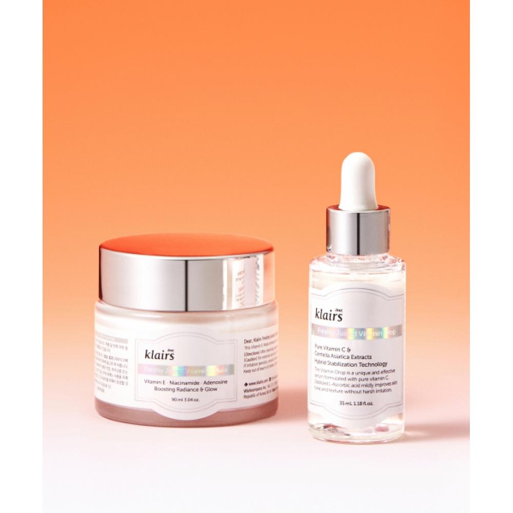 

Klairs Vitamin Drop 35ml+Vitamin E Mask 90ml sEt Of 2 NONE