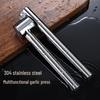 Multi-functional Stainless Steel Garlic Press