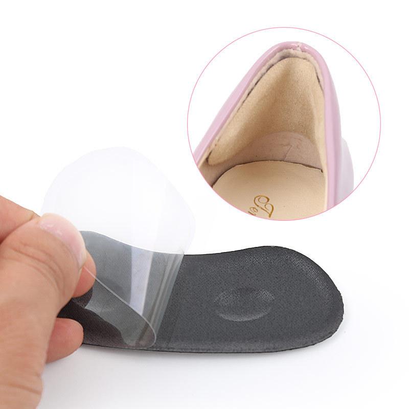 Transparent GEL Heel Sticker Women's High Heels Anti-wear Feet Do Not Heel Massage Half Size Heel Sticker Massage Heel Sticker