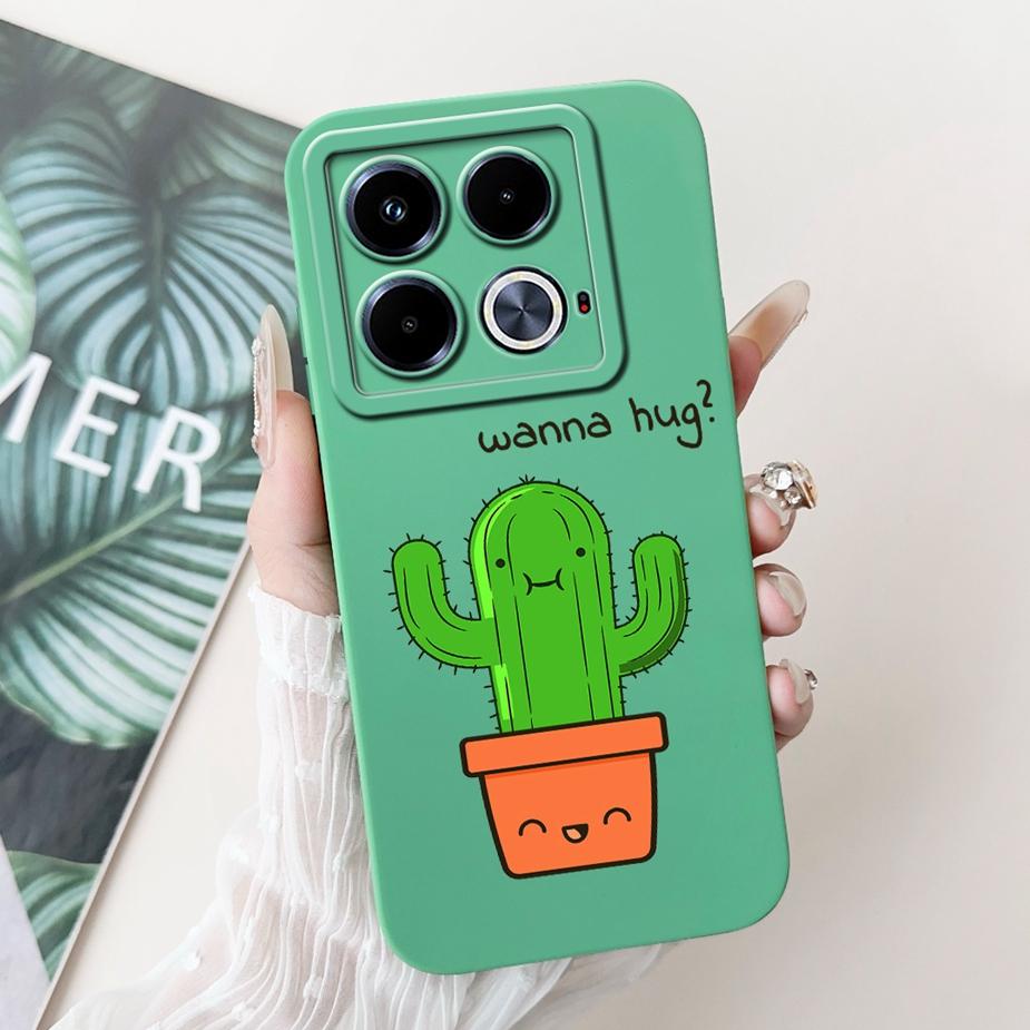 For Infinix Note 40 Case X6853 Pretty Girls Sunflowers Cover Soft Silicone Phone Case For Infinix Note 40 Pro Plus Note40 Fundas