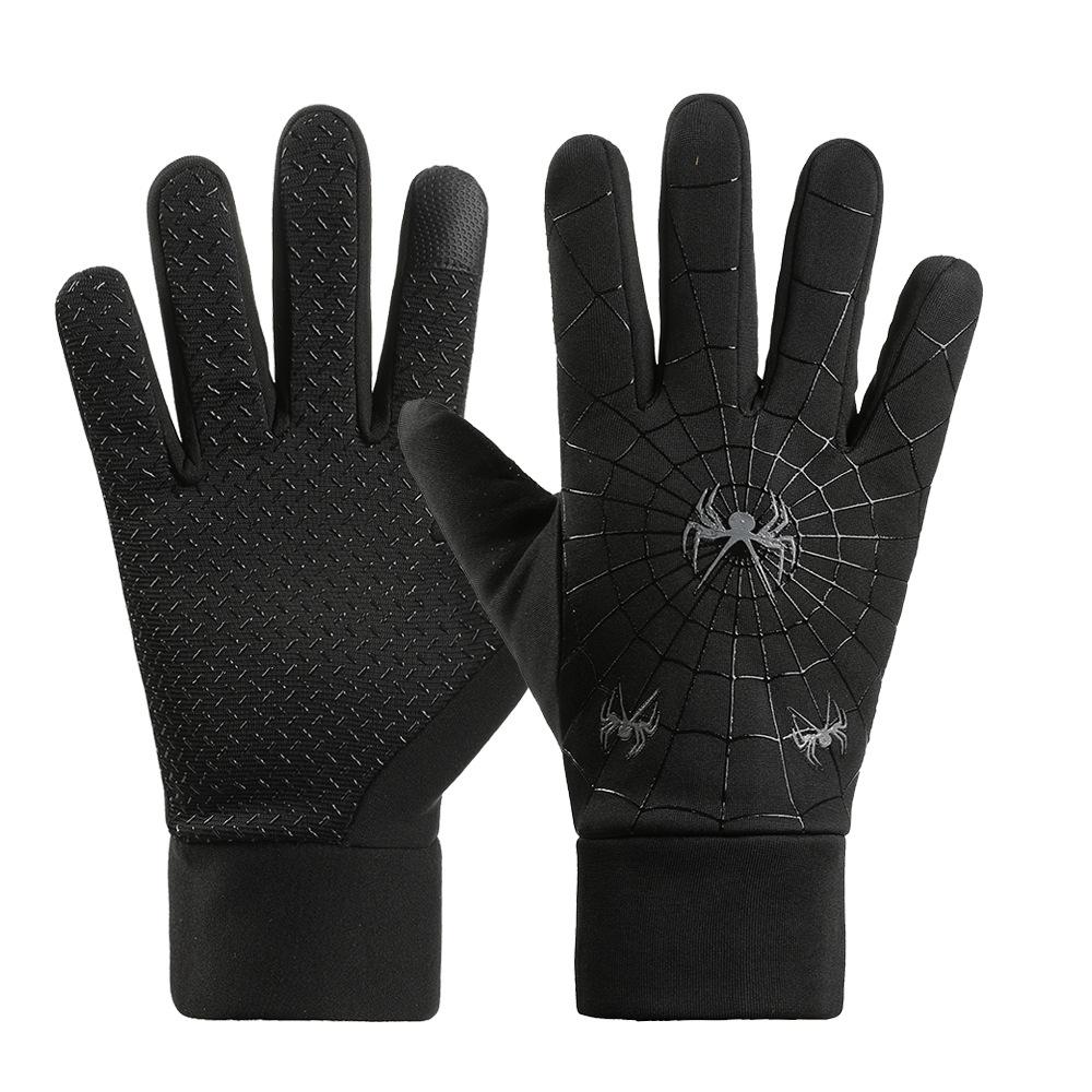 Warm Gloves for Men Outdoor Cycling Sports Windproof Waterproof Non Slip Touch Screen Mountaineering Motorcycle Autumn and Winter Gloves