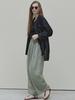 Avang Summer Wide Banding Pants - Khaki