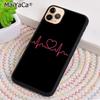 MaiYaCa NurSE Medical Medicine Health Heart Stethoscope Phone Case Cover For iPhone 17 Air 16 16e 15 plus 11 12 13 14 pro max
