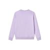 FILA Sweatshirts Unisex Light Xi Purple Crew Neck Thickened Regular F51U249299FVT