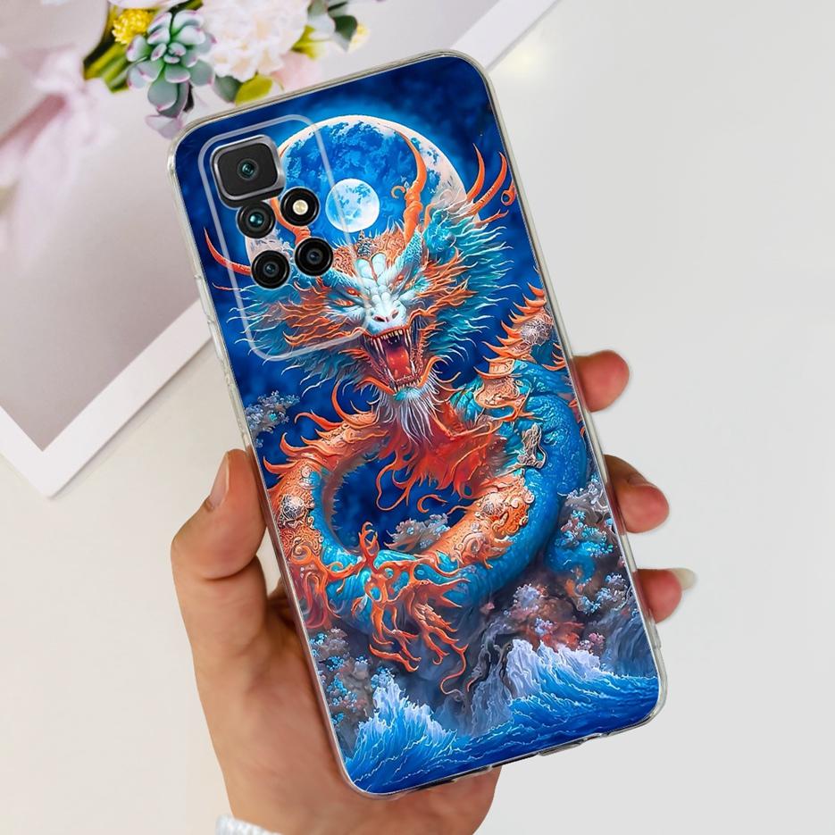 For Xiaomi Redmi 10 Case Cute Fashion Painted Cover Soft Silicone Shell For Redmi 10 Prime Redmi10 2022 Phone Cases 6.5'' Bumper
