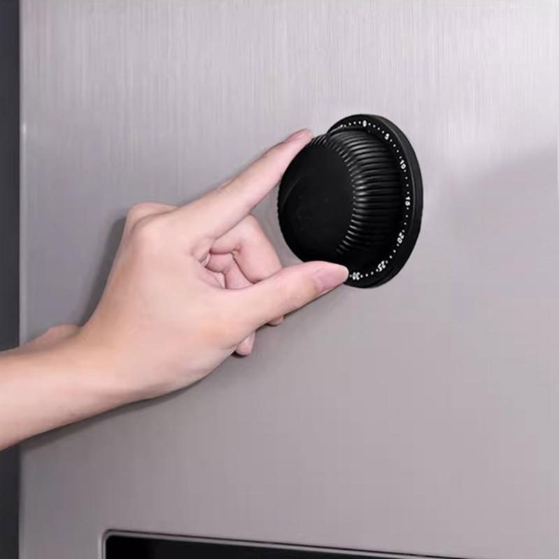 Mechanical Kitchen Timer with Magnetic Base Manual Cooking Timer 60 Minutes Countdown Clock Times Management Reminder