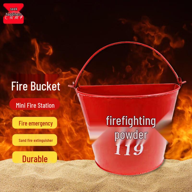 Moufou Thickened Semi-Circular Fire Sand Bucket