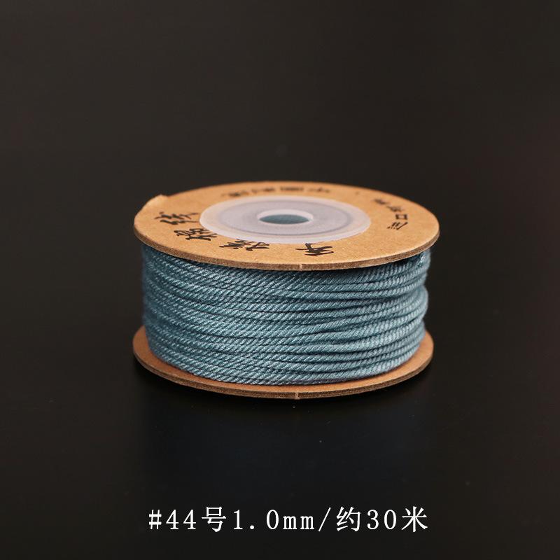 Filo di Cotone Tibetano Strofinato a Mano, Braccialetti Intrecciati a Mano, Stelle Luna, Perle Bodhi Buddha, Nappe, E Fili da Gioco