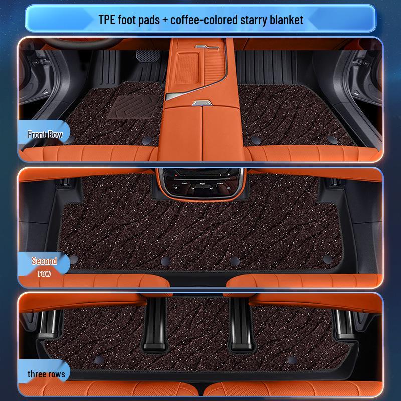 WEY Blue Mountain TPE25 Floor Mats - New Model Car Interior Carpet Accessories
