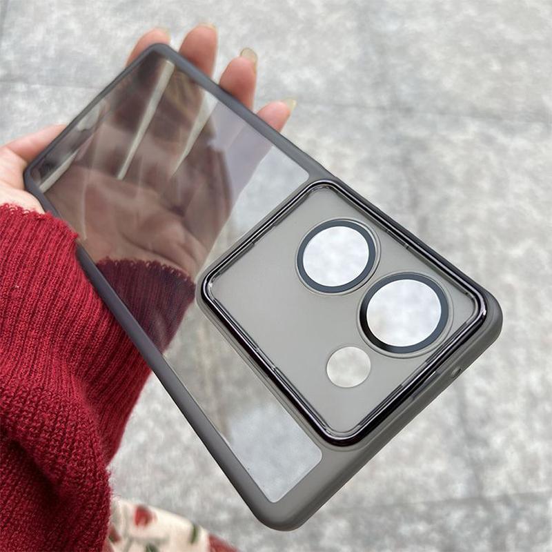 For Vivo Y36 4G Case Vivo Y27s Phone Case vivo Y27 5G Cover vivo Y27 5G Y36 4G Y27S Cover Shookproof Plating Silicone back cover