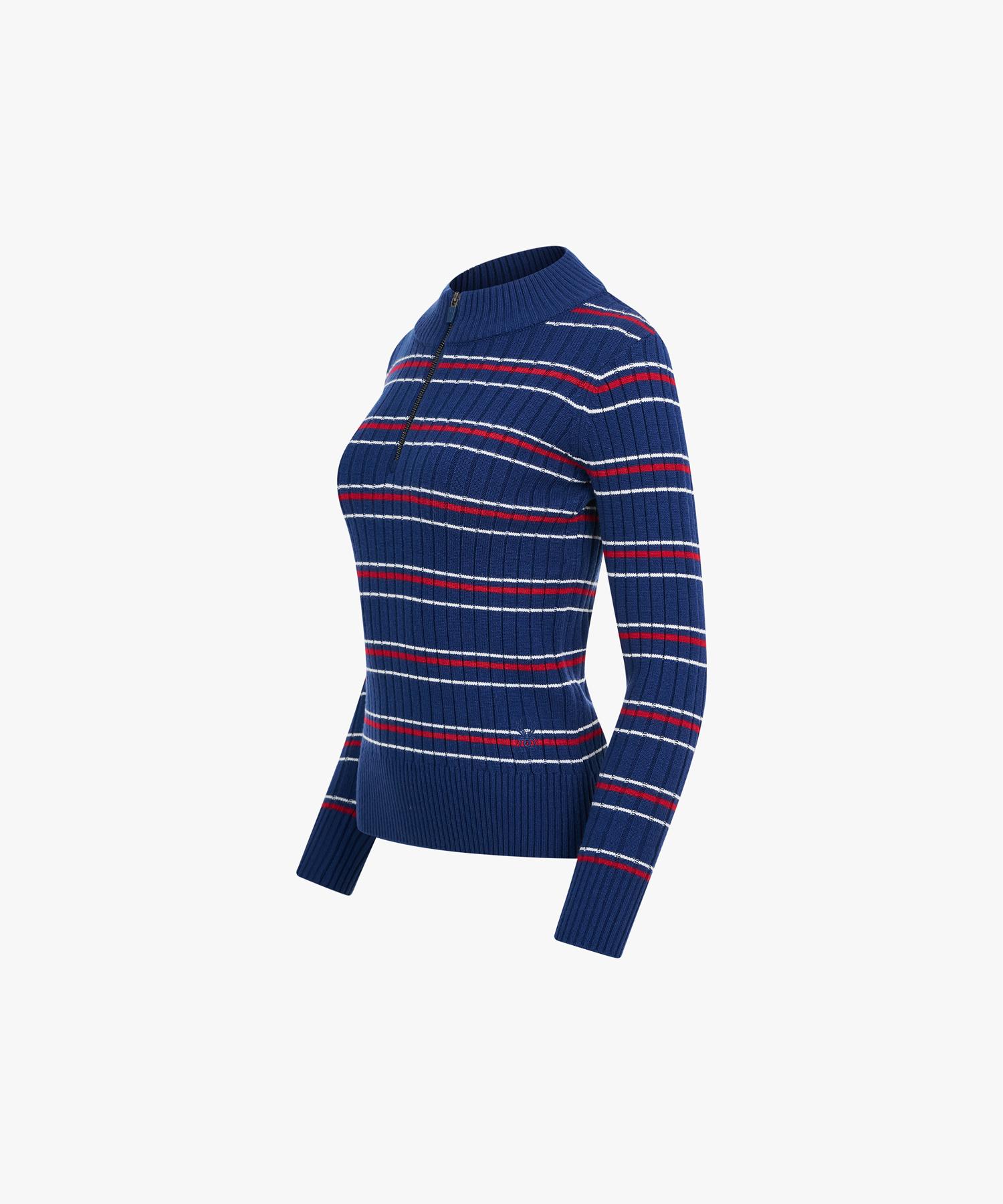 Spyder Women S Wool Blend Half-Zip Sweatshirt Spjwcnrl251Wnvy Navy/085