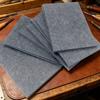 5pcs Professional Durable DIY Leather Handicraft Punching Assisted Pad Tools, 30 * 20cm Gray High-density Sound-absorbing Pad
