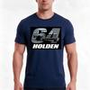 Holden 64 Tshirt Summer Casual Cotton Tee Oversized Streetwear Tops Vintage Graphic Print Loose Fit Short Sleeve