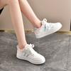 Hong Kong Style Original Niche Bread Shoes Women's Ins Tide~ 2025 Autumn New Board Shoes Student Versatile Casual Little White Shoes