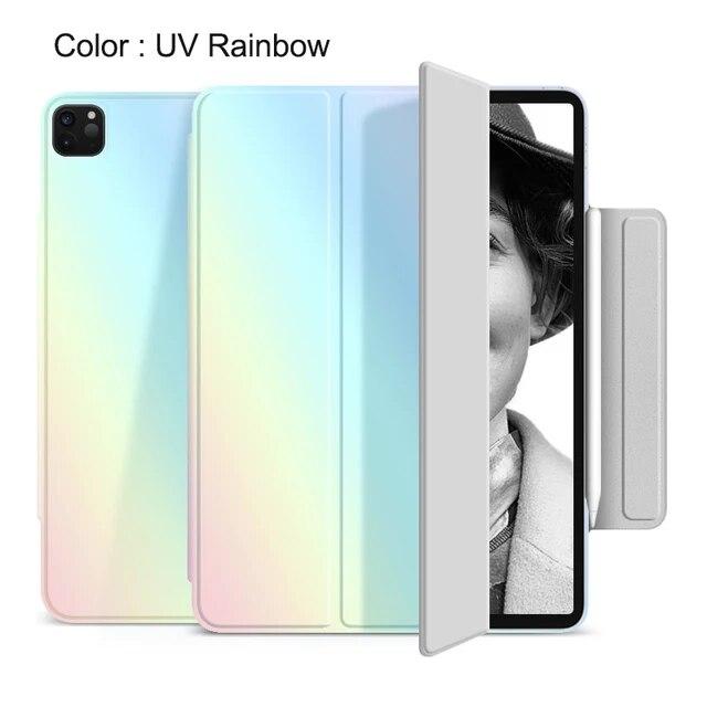 

Чехол для iPad Pro 12,9, чехол для iPad Pro 11, 2021, чехол для iPad Air 4, 2020, чехол Magnetic Air 5, чехол-карандаш для iPad 10-го поколения Funda Mini 6 2020 2021 Pro12.9 M1