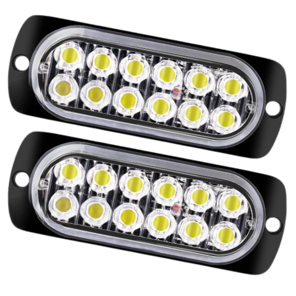 RYOTBASE Daylight, Car Motorbike, LED Flash, Strobe Light, Flashing, Truck, Trailer, , 24V, General