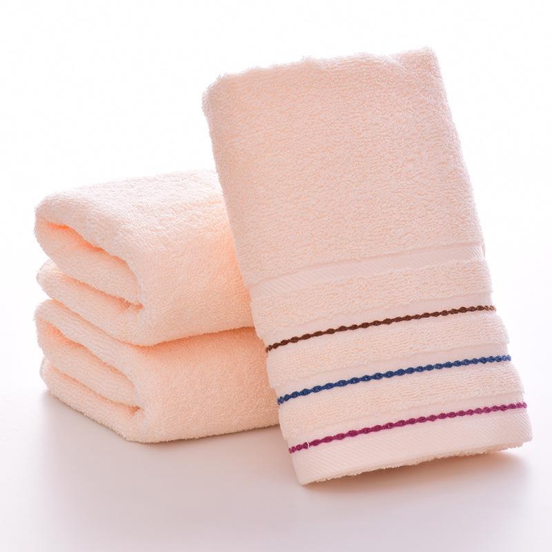 

Однотонное полотенце для умывания из чистого хлопка для взрослых, утолщенное, мягкое, хорошо впитывающее воду, гостиничный подарок, подарок 75 * 35Cm